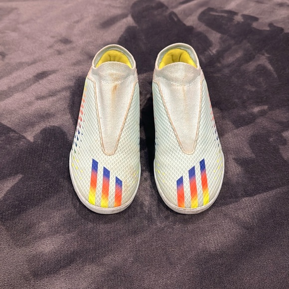 🚨2/$10‼️Adidas Kids Speed Portal 3 LL TF Turf Shoes - Picture 3 of 11